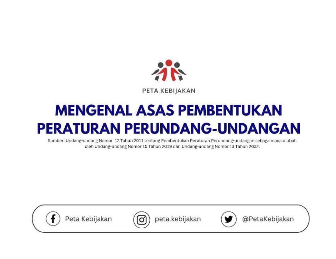 Mengenal Asas Pembentukan Peraturan Perundang-Undangan